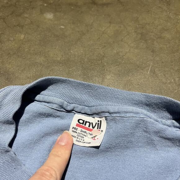 Vintage 90s Surf Station St. Augustine Florida Beach T-Shirt - Picture 5 of 5